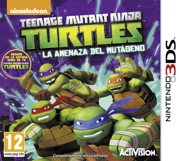 N3DS TMNT LA AMENAZA DEL MUTAGENO 2
